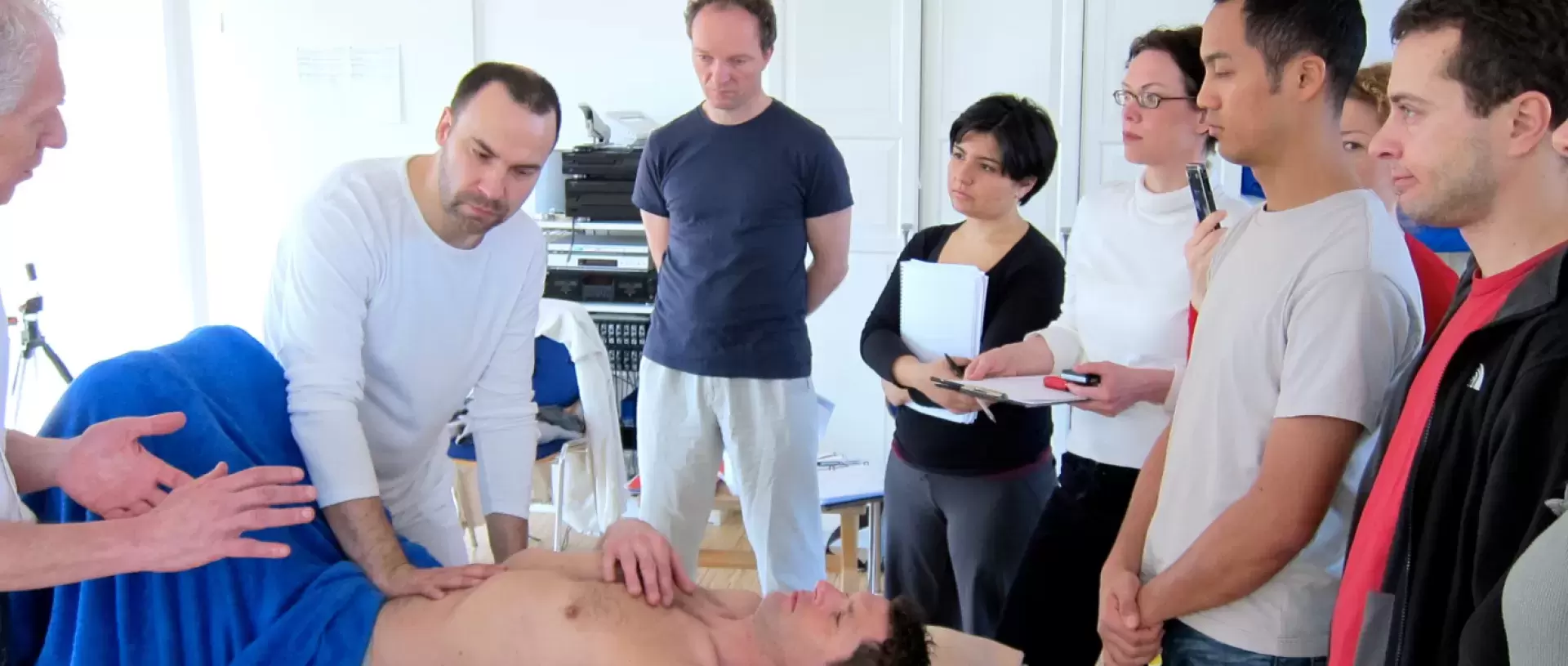 Dr. Ida Rolf Institute® Europe Training situation at Dr. Ida Rolf Institute® Europe